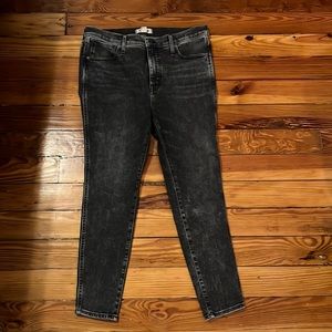 Madwell dark grey skinny jeans